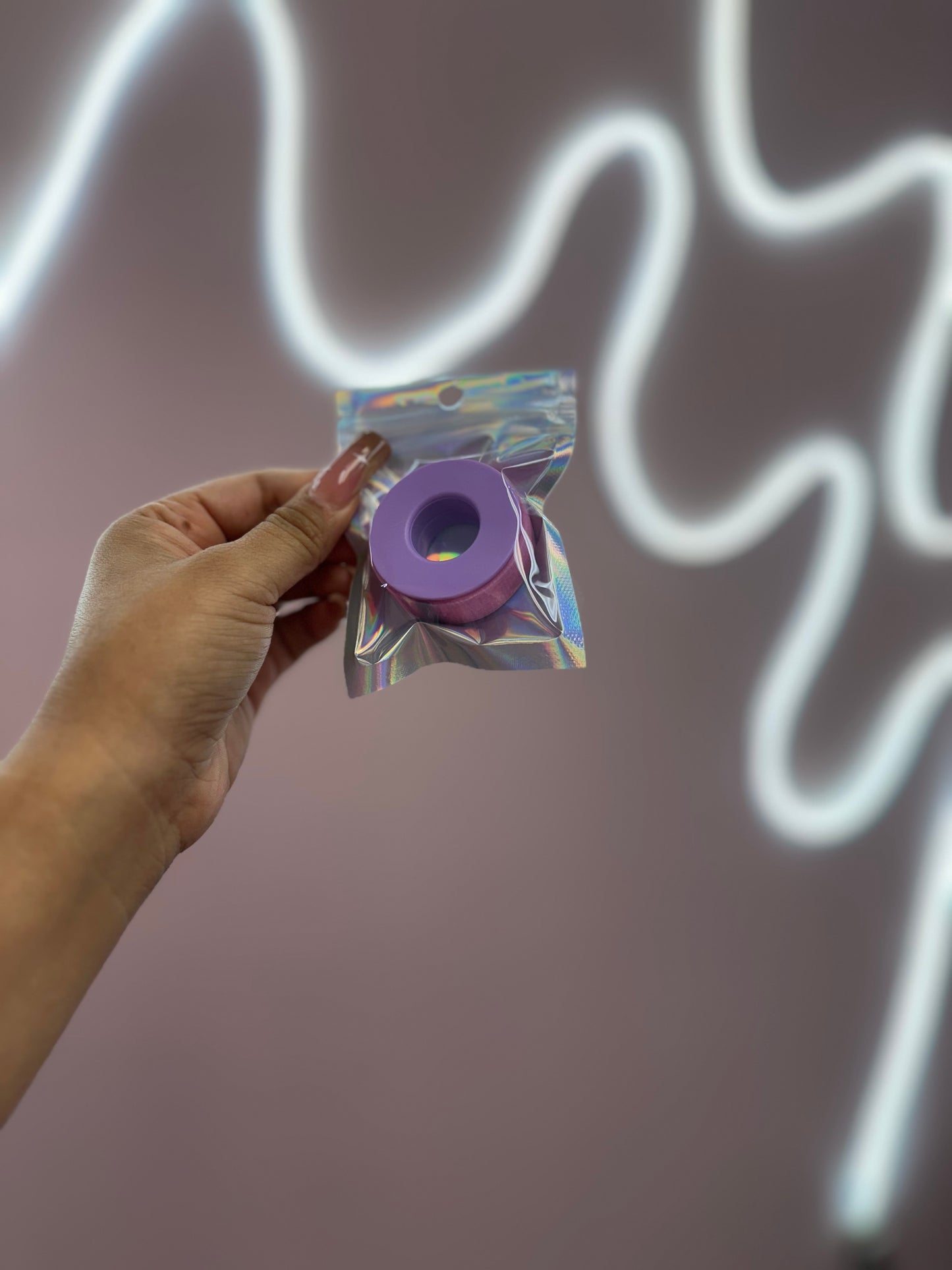 Purple sensitive tape